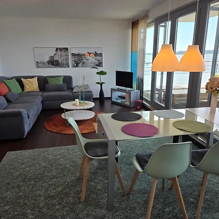 Bellevue - Panoramablick Auf Sund Appartement